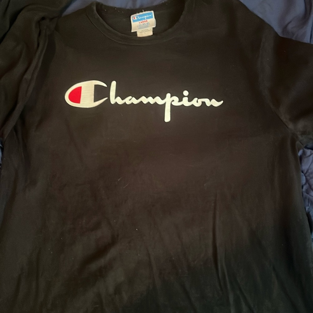Champion Black Long Sleeve